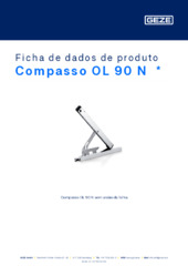 Compasso OL 90 N  * Ficha de dados de produto PT