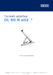 OL 90 N olló  * Termék adatlap HU