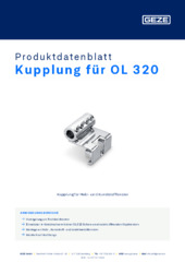 Kupplung für OL 320 Produktdatenblatt DE