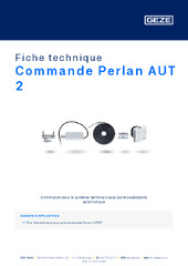 Commande Perlan AUT 2 Fiche technique FR