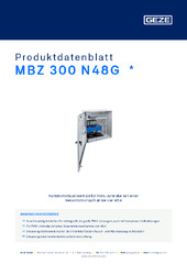 MBZ 300 N48G  * Produktdatenblatt DE