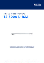 TS 5000 L-ISM Karta katalogowa PL