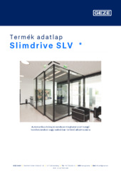 Slimdrive SLV  * Termék adatlap HU