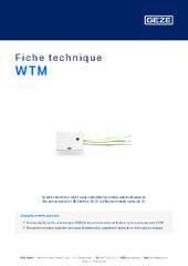 WTM Fiche technique FR