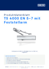 TS 4000 EN 5-7 mit Feststellarm Produktdatenblatt DE