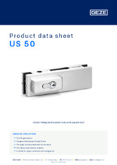US 50 Product data sheet EN