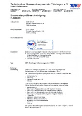 Baumusterprüfbescheinigung DE (790813)