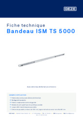Bandeau ISM TS 5000 Fiche technique FR