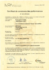 Certificat FR (758954)