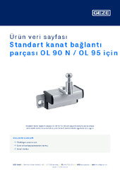Standart kanat bağlantı parçası OL 90 N / OL 95 için Ürün veri sayfası TR