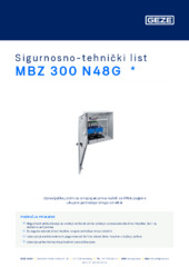 MBZ 300 N48G  * Sigurnosno-tehnički list HR