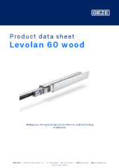 Levolan 60 wood Product data sheet EN