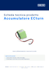 Accumulatore ECturn Scheda tecnica prodotto IT