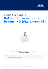 Butées de fin de course Perlan 140 (également KS) Fiche technique FR