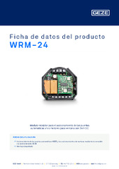 WRM-24 Ficha de datos del producto ES