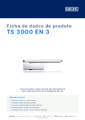 TS 3000 EN 3 Ficha de dados de produto PT