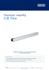 CB flex Паспорт виробу UK