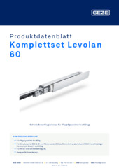 Komplettset Levolan 60 Produktdatenblatt DE