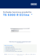 TS 5000 R ECline  * Scheda tecnica prodotto IT