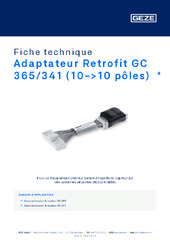 Adaptateur Retrofit GC 365/341 (10->10 pôles)  * Fiche technique FR