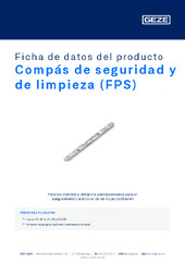 Compás de seguridad y de limpieza (FPS) Ficha de datos del producto ES