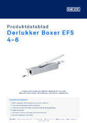Dørlukker Boxer EFS 4-6 Produktdatablad DA