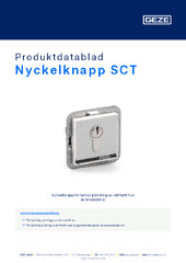 Nyckelknapp SCT Produktdatablad SV