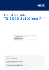 TS 5000 SoftClose R  * Produktdatablad NB