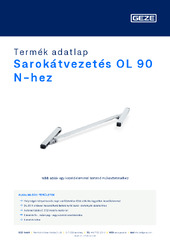 Sarokátvezetés OL 90 N-hez Termék adatlap HU