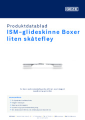 ISM-glideskinne Boxer liten skåtefløy Produktdatablad NB