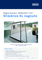 Slimdrive SL nagnuto Sigurnosno-tehnički list HR