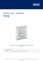 TPS Ürün veri sayfası TR