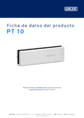 PT 10 Ficha de datos del producto ES