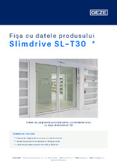 Slimdrive SL-T30  * Fișa cu datele produsului RO