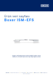 Boxer ISM-EFS Ürün veri sayfası TR