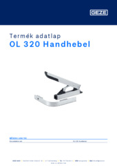 OL 320 Handhebel Termék adatlap HU