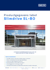 Slimdrive SL-BO Productgegevens tabel NL