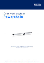 Powerchain Ürün veri sayfası TR