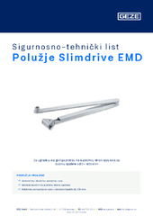 Polužje Slimdrive EMD Sigurnosno-tehnički list HR