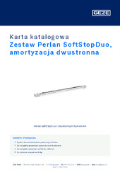 Zestaw Perlan SoftStopDuo, amortyzacja dwustronna Karta katalogowa PL