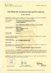 Certificat FR (763516)