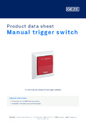 Manual trigger switch Product data sheet EN