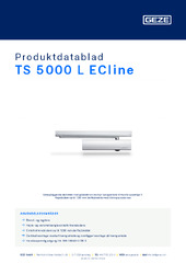 TS 5000 L ECline Produktdatablad DA