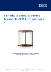 Revo.PRIME manuale  * Scheda tecnica prodotto IT