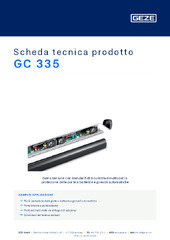 GC 335 Scheda tecnica prodotto IT