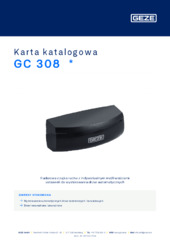 GC 308  * Karta katalogowa PL