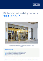TSA 355  * Ficha de datos del producto ES