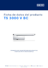 TS 3000 V BC Ficha de datos del producto ES