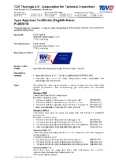Type examination certificate EN (740615)