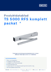 TS 5000 RFS komplett packat  * Produktdatablad SV